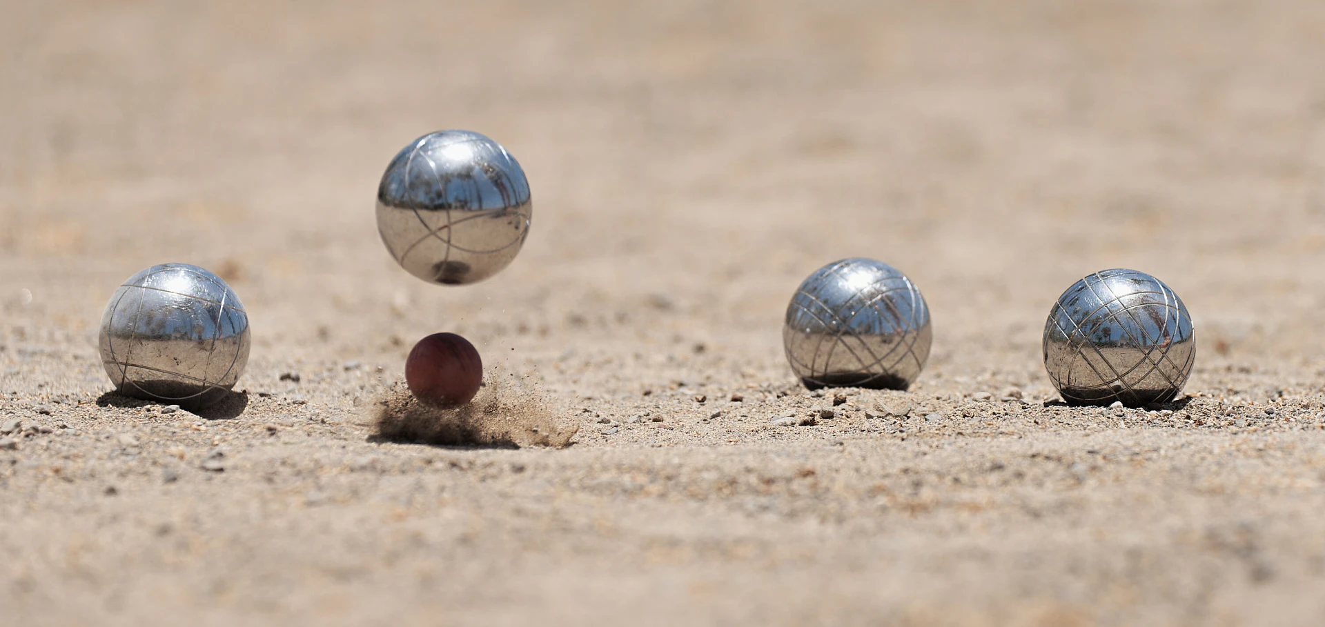 Petanque,Ball,Boules,Bowls,On,A,Dust,Floor,,Photo,In Petanque,Ball,Boules,Bowls,On,A,Dust,Floor,,Photo,In